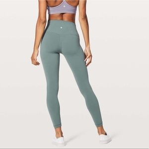 Lululemon sea steel 7/8 align pant